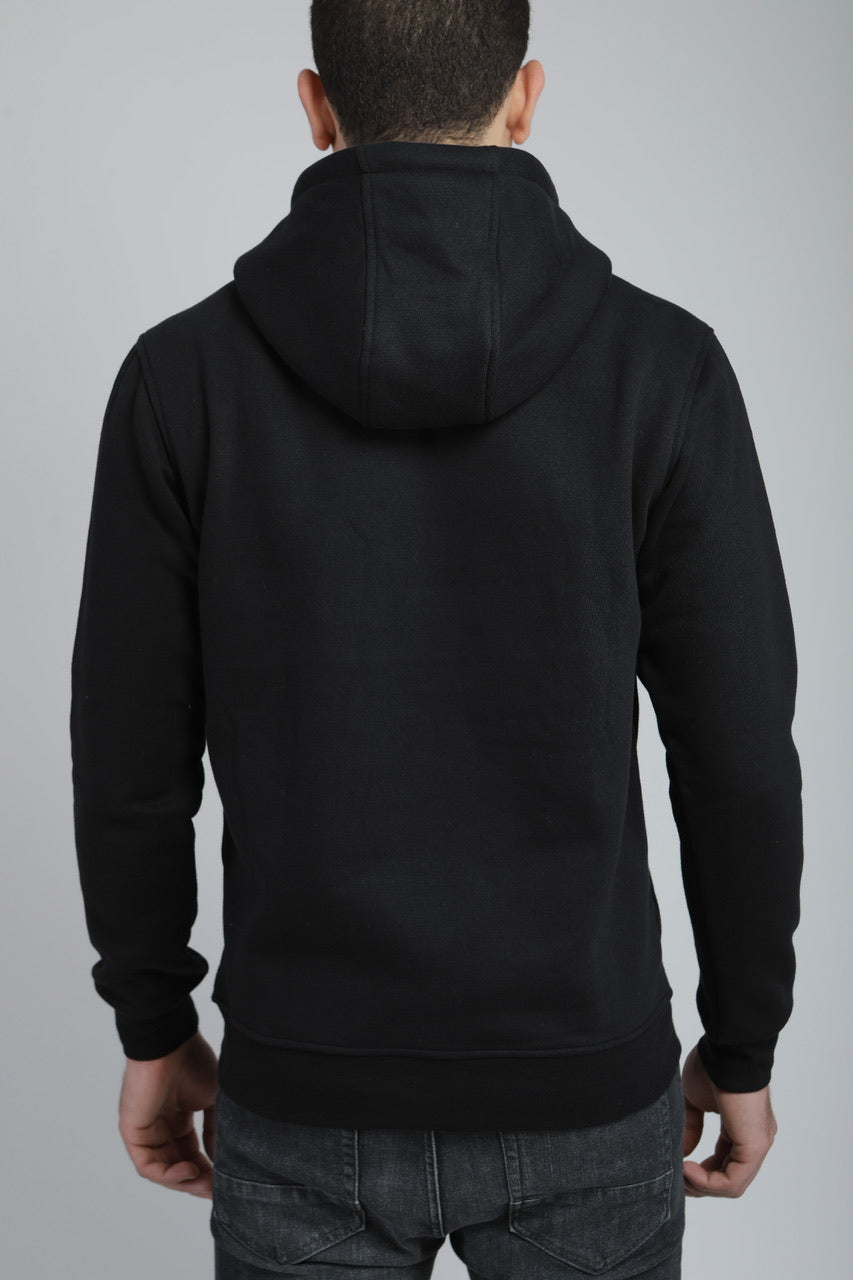 Sweat-Shirt À Capuche Avec Logo Brodé