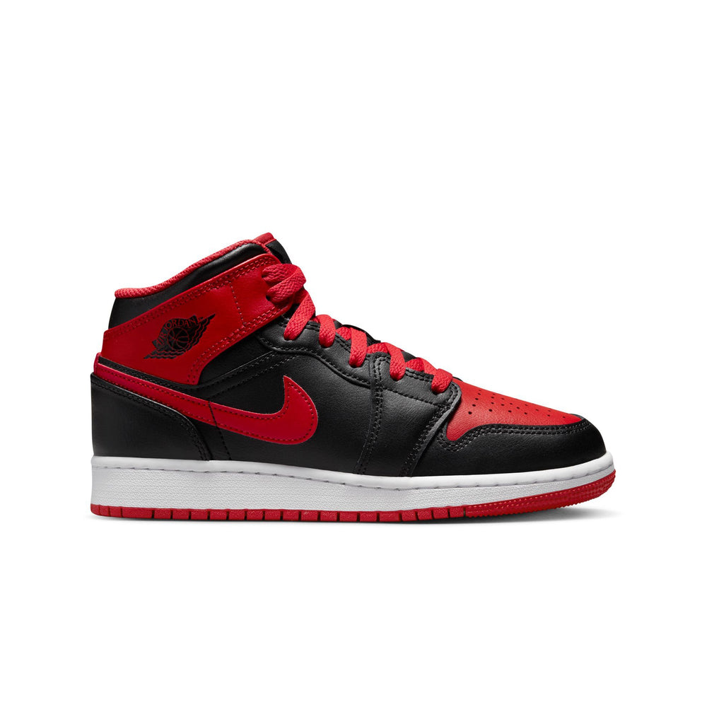 Air Jordan 1 Mid (Gs) Rouge  Moudda 2