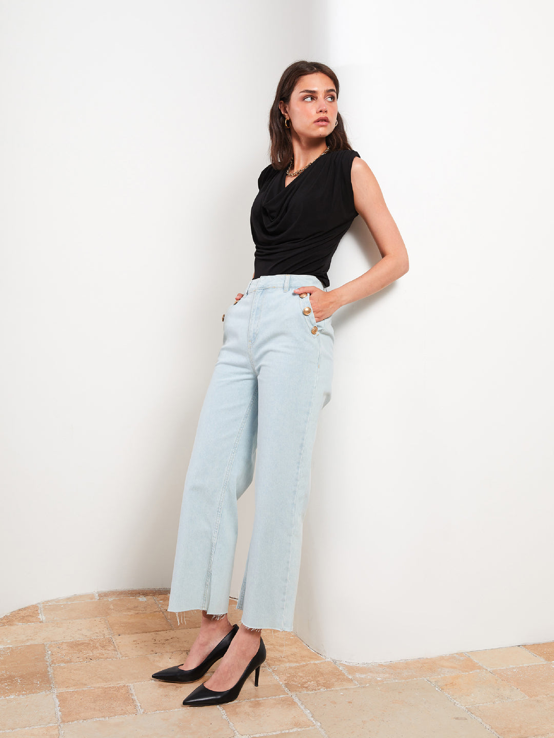 Pantalon Denim  LC Waikiki, Moudda Tunisie W2GO04Z8