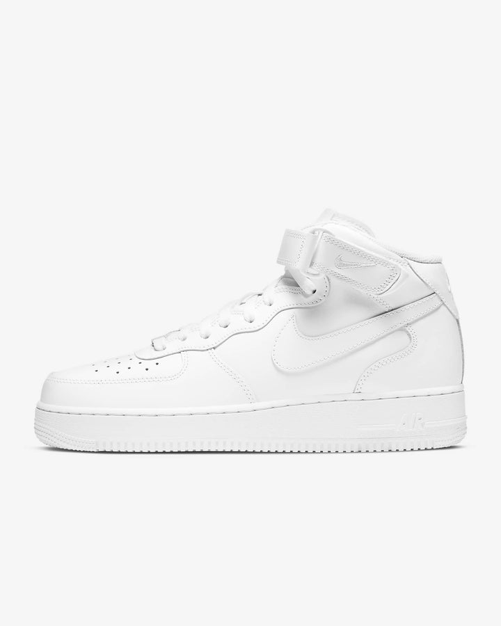 Air Force 1 Mid '07 Blanc Moudda 3