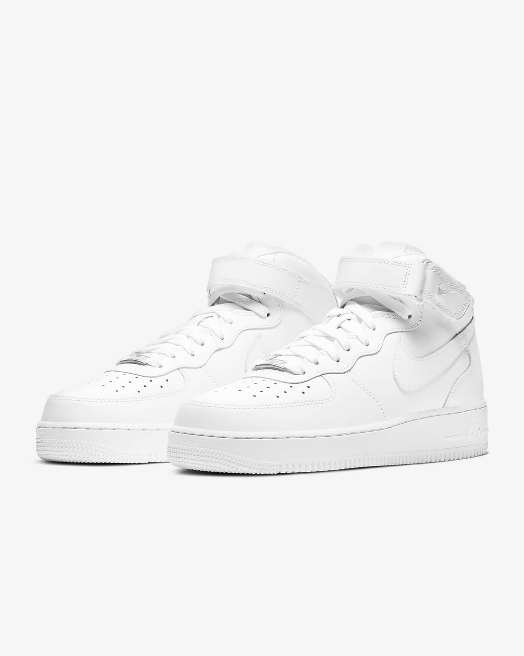 Air Force 1 Mid '07 Blanc Moudda 1