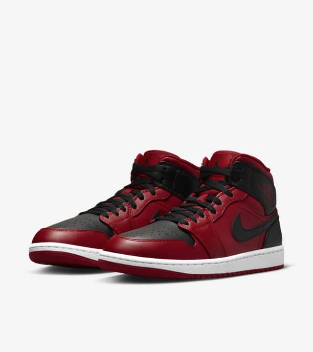 Air Jordan 1 Mid Rouge  Moudda 1