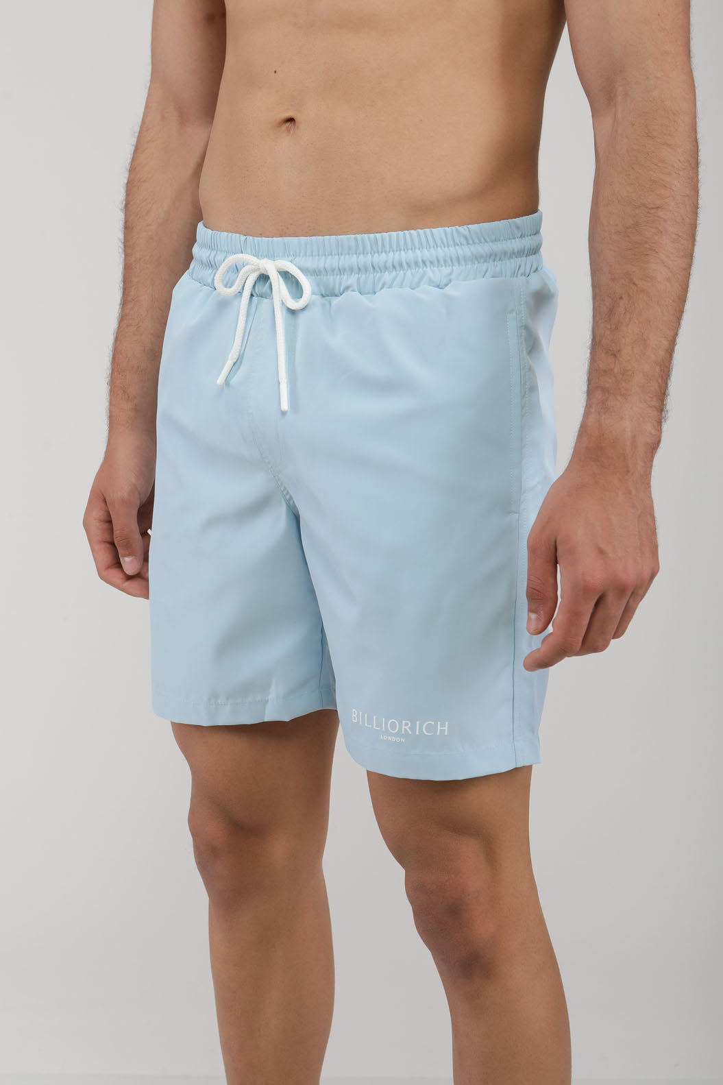 Short De Bain Mi-Long Avec Cordon De Serrage