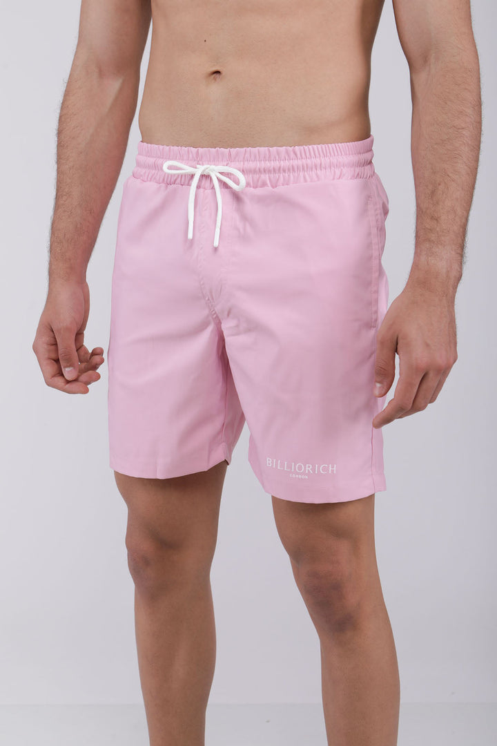 Short De Bain Mi-Long Avec Cordon De Serrage